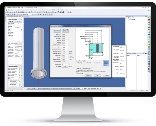 Efficient ASME® Appendix 2 Flange Design Software - Codeware