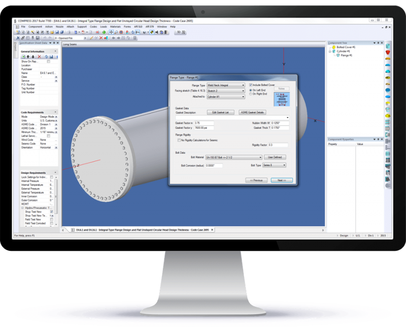 Efficient ASME® Appendix 2 Flange Design Software - Codeware